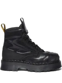 Dr. Martens: Чёрные ботинки  1460