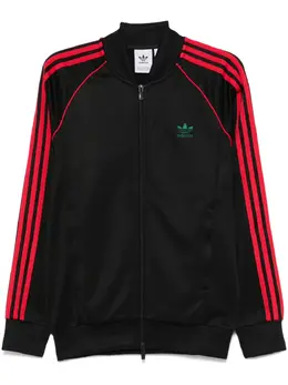 adidas: Чёрная куртка  Trefoil