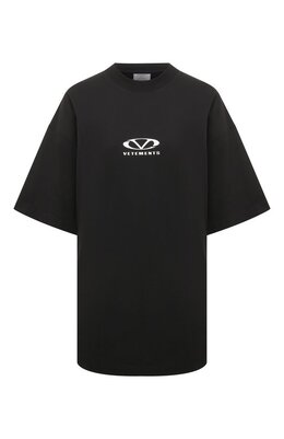VETEMENTS: Хлопковая футболка 