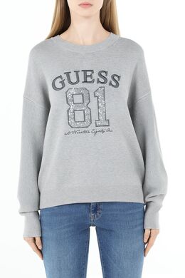 Guess: Серый свитшот 