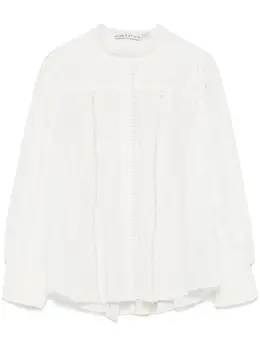 alice + olivia: Хлопковая блуза 