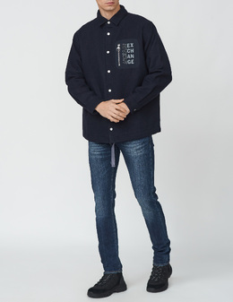 ARMANI EXCHANGE: Сині куртки 