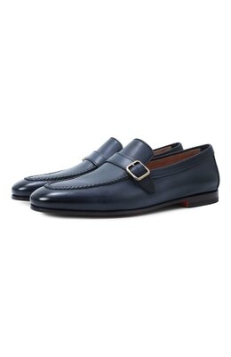 Santoni: Синие туфли  Carlos