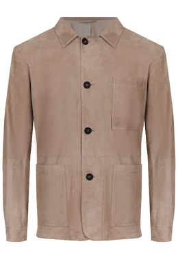 CORNELIANI: Замшевая куртка 