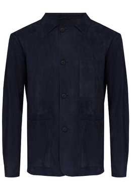 CORNELIANI: Замшевая куртка 