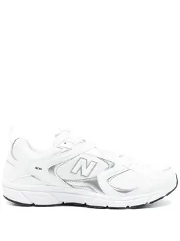 New Balance: Белые кроссовки 