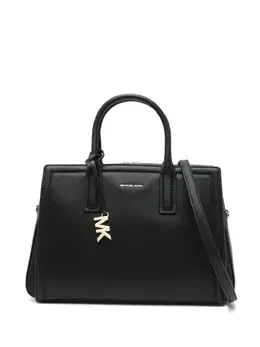 Michael Michael Kors: Чёрная сумка-шоппер 
