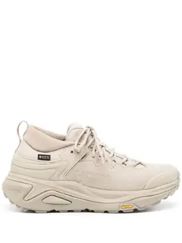 HOKA: Бежевые кроссовки 
