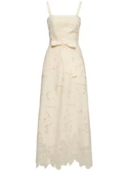 ELIE SAAB: Хлопковое платье 