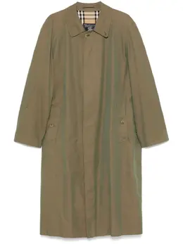 Burberry Pre-Owned: Хлопковый плащ 