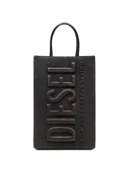 Diesel: Чёрная сумка-шоппер 