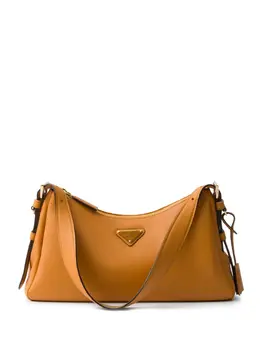 Prada: Оранжевая сумка 
