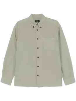 A.P.C.: Зелёная рубашка 