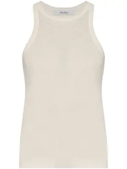 Max Mara: Белый топ 