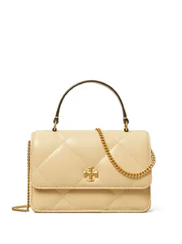 Tory Burch: Жёлтая сумка  Kira
