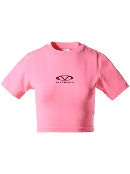 VETEMENTS: Хлопковая футболка 