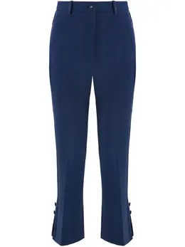 Elisabetta Franchi: Атласные брюки 