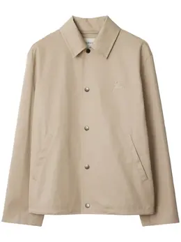 Burberry: Бежевая куртка 