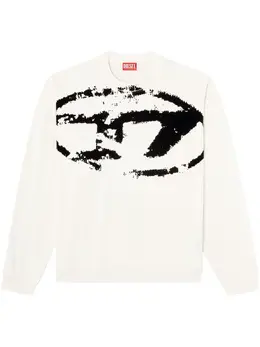 Diesel: Белый свитшот 