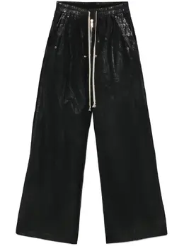 Rick Owens DRKSHDW: Чёрные брюки 