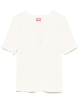 Kenzo: Белая футболка 