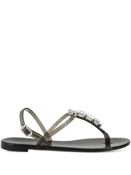 Casadei: Чёрные сандалии  Jelly