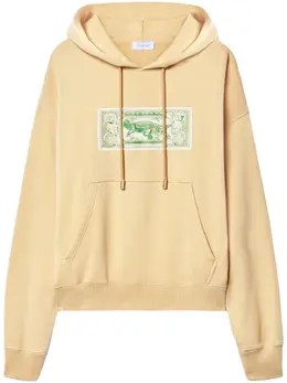 Off-White: Светлая толстовка  Arrow