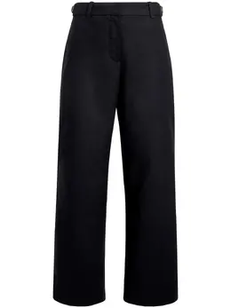 Proenza Schouler White Label: Чёрные брюки 