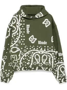 RHUDE: Толстовка с принтом 
