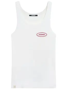Jacquemus: Белый жилет 
