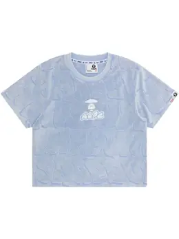 AAPE BY *A BATHING APE®: Светлая футболка 