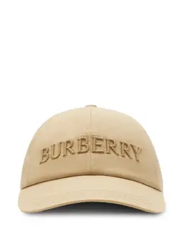 Burberry: Бежевая кепка 