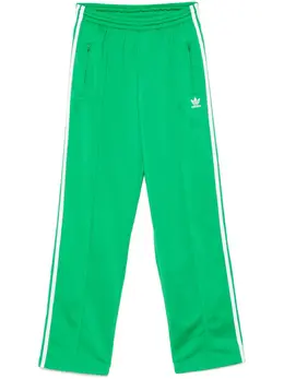 adidas: Зелёные брюки 