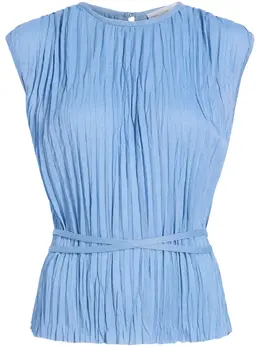 Proenza Schouler White Label: Голубая блуза 