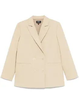 A.P.C.: Бежевый жакет 