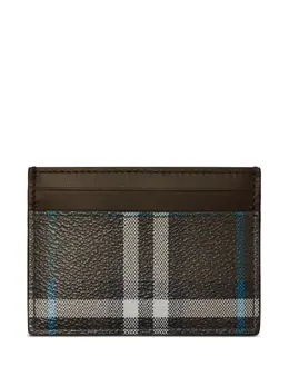 Burberry: Картхолдер цвета хаки 