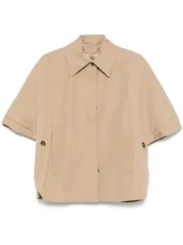 Max Mara: Бежевый плащ 