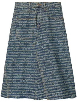 Tory Burch: Джинсовая юбка 