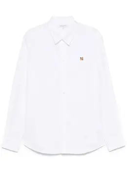 Maison Kitsuné: Белая рубашка 