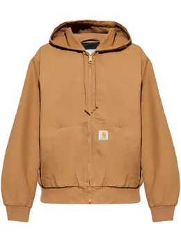 Carhartt WIP: Коричневая толстовка 