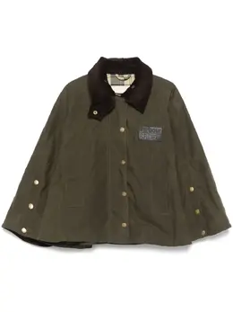 Barbour: Куртка цвета хаки 