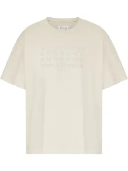 Maison Margiela: Футболка с принтом 