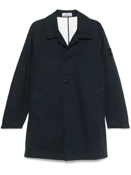 Stone Island: Голубое пальто  Compass