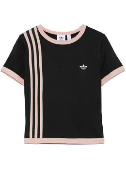 adidas: Трикотажная футболка  Stripes
