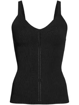 Proenza Schouler White Label: Чёрный топ 