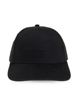 Moncler: Чёрная кепка 