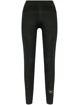adidas by Stella McCartney: Чёрные легинсы 