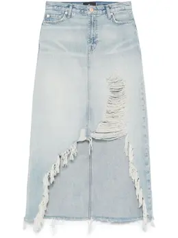 7 For All Mankind: Джинсовая юбка 