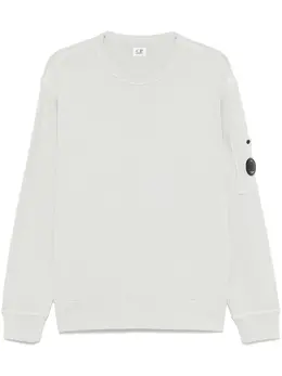 C.P. Company: Голубой свитшот  Lens