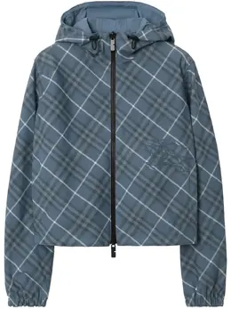 Burberry: Голубая куртка 
